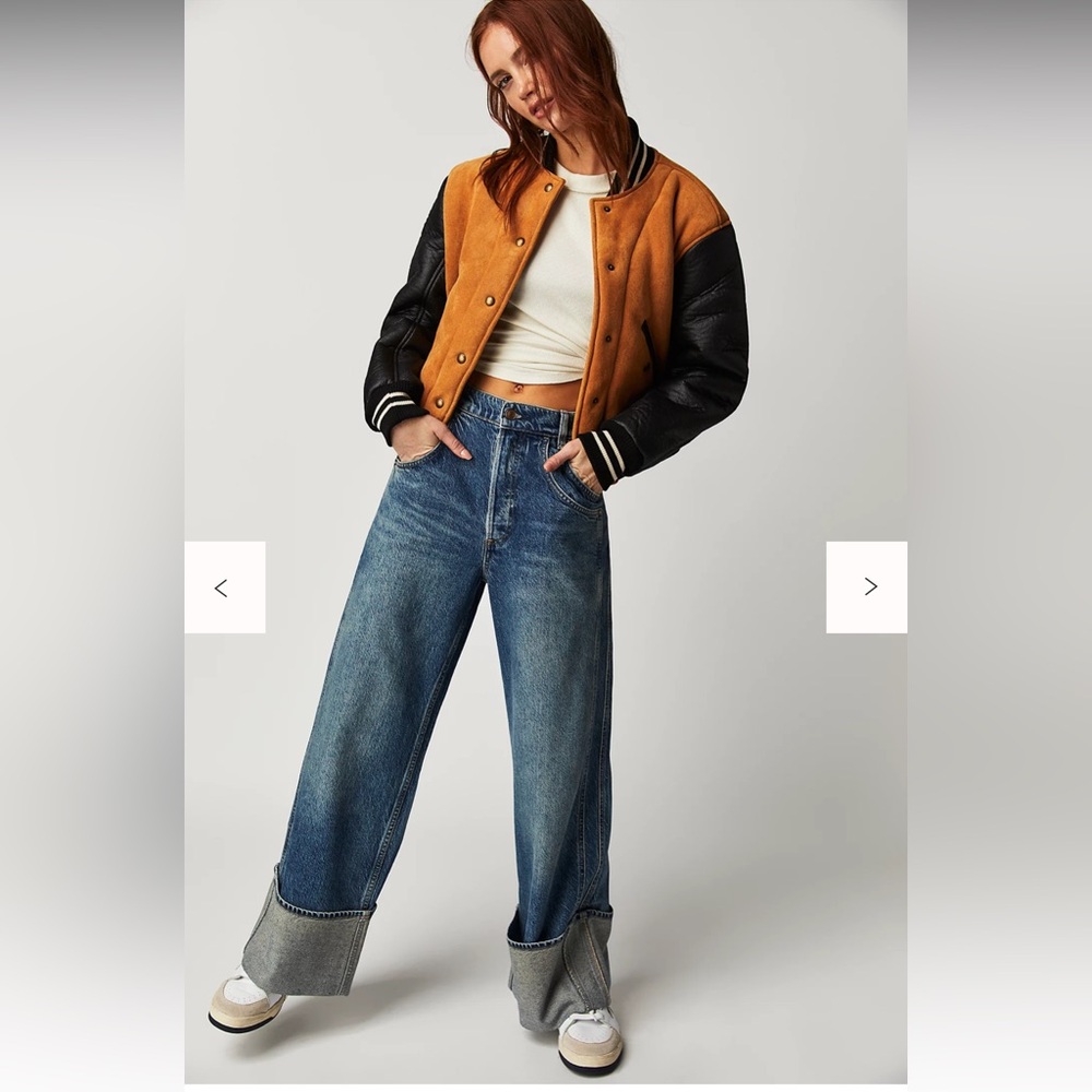 We The Free Final Countdown Cuffed Low-Rise Jeans size 26 NWT